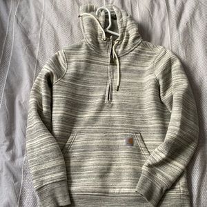 Carhartt Pullover Quarter Zip Hoodie
